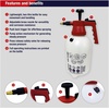 image:imageSpear amp Jackson 2LPAPS 2 Litre 05 Gallon Pump Action Pressure Sprayer2 Litre  05 Gallon