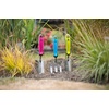 image:imageSpear amp Jackson 3056KEW Kew Gardens Neverbend Stainless 3 Piece Hand Tool Gift Set  Planting Trowel Transplant Trowel amp Weed Fork  MirrorPolished Stainless Steel HeadsColours Stainless Steel Set