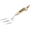 image:imageSpear amp Jackson 3056KEW Kew Gardens Neverbend Stainless 3 Piece Hand Tool Gift Set  Planting Trowel Transplant Trowel amp Weed Fork  MirrorPolished Stainless Steel HeadsKew Gardens Stainless Steel Set