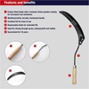 image:imageSpear amp Jackson 4752SS Scythette BlackHand Held Hook