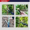 image:imageSpear amp Jackson 4930FZ Razorsharp Telescopic Tree Pruner Extendable Pole Handle for Removing High Branches Sharp Saw Blade for Cutting Thick Limbs and Powerful Pull Cord Lopper for Light TrimmingFibreglass Tree Pruner