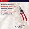 image:imageSpear amp Jackson 6657BS Razorsharp Professional Short Blade Bypass PrunerHeavy Duty Bypass