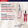 image:imageSpear amp Jackson Bypass Pruner and Mini Snips Gift Set Premium Gardening Tools with Carbon Steel Blades for Precision Cutting and Trimming899 cm W x 1849 cm L