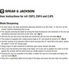 image:imageSpear amp Jackson CSP3BLADE Carpenters No3 Smoothing Plane Spare BladeNo 4