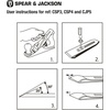 image:imageSpear amp Jackson CSP3BLADE Carpenters No3 Smoothing Plane Spare BladeSpare Blade for CSP4