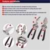 image:imageSpear amp Jackson Drop Forged Bypass amp Anvil Pruners Set 2 Piece Professional Garden Pruning Tools Durable Steel Blades Comfortable Ergonomic HandlesTraditional Bypass  Anvil Set