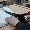 image:imageSpear amp Jackson Insulation Saw Predator Range 14 Carbon Steel Blade for Clean AirborneParticle Reducing Cuts in Foam and Fiberglass InsulationInsulation Saw 14