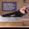 image:imageSpear amp Jackson Insulation Saw Predator Range 14 Carbon Steel Blade for Clean AirborneParticle Reducing Cuts in Foam and Fiberglass InsulationInsulation Saw 14