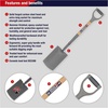 image:imageSpear amp Jackson Neverbend Carbon Digging Fork  Durable Carbon Steel Garden Fork for HeavyDuty Digging and CultivationDigging Spade