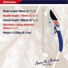 image:imageSpear amp Jackson Razorsharp Ratchet Anvil Pruners with Twist Handle Ergonomic HighCarbon Steel Blades for Effortless PruningRatchet Anvil