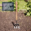 image:imageSpear amp Jackson Stainless Steel Hand Weed Fork Durable Gardening Tool for Efficient Weeding and Soil Aeration12 Handle
