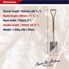 image:imageSpear amp Jackson Traditional Stainless Steel Digging Fork Heavy Duty Durable Stainless Steel Garden Tool Ideal for Digging Aerating and Turning SoilDigging Spade