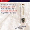 image:imageSpear amp Jackson Traditional Stainless Steel Planting Spade Heavy Duty Garden Tool Durable Blade and Comfortable Wooden Handle for Digging Planting and Soil PreparationPlanting Spade