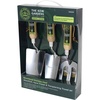 image:imageSpear amp Jackson 3056KEW Kew Gardens Neverbend Stainless 3 Piece Hand Tool Gift Set  Planting Trowel Transplant Trowel amp Weed Fork  MirrorPolished Stainless Steel HeadsKew Gardens Stainless Steel Set