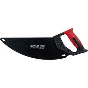 image:imageSpear amp Jackson Insulation Saw Predator Range 14 Carbon Steel Blade for Clean AirborneParticle Reducing Cuts in Foam and Fiberglass InsulationInsulation Saw 14